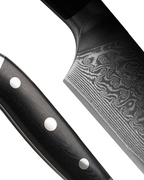 Damasko plieno peilis - G10 rankena