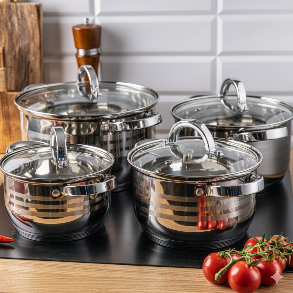 Nizo - 4 puodų rinkinys