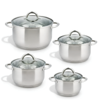 4 puodų rinkinys