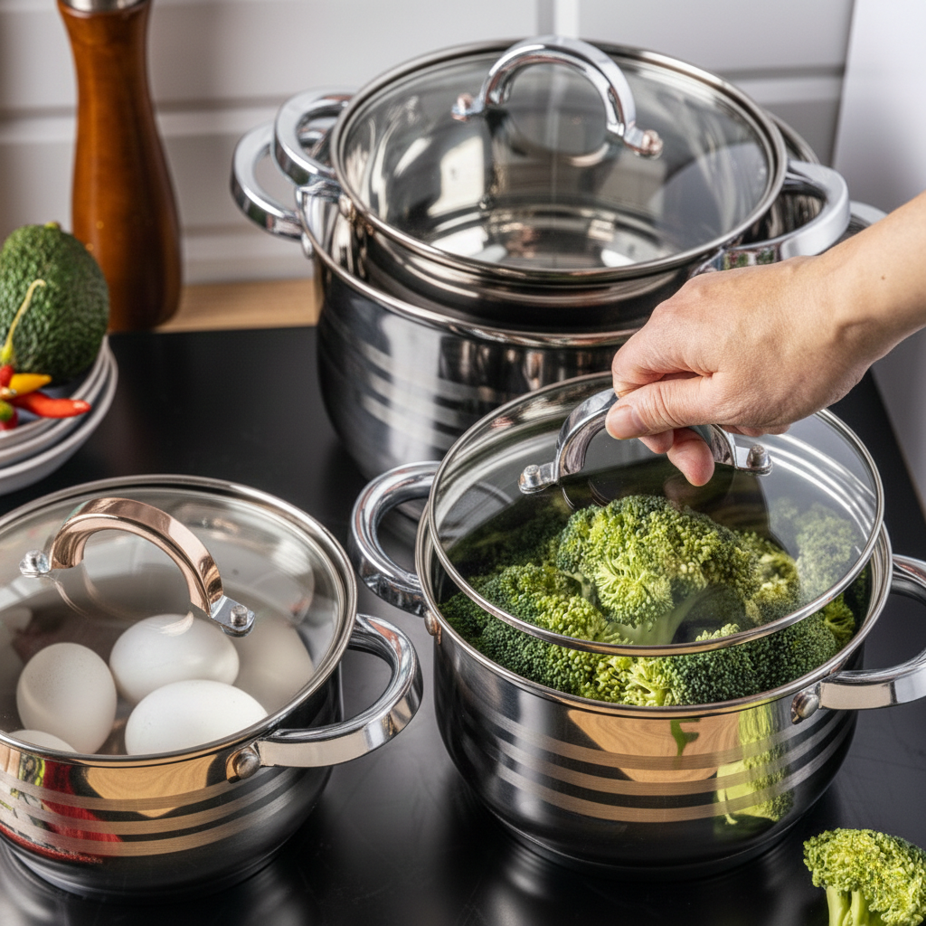 Nizo - 4 puodų rinkinys